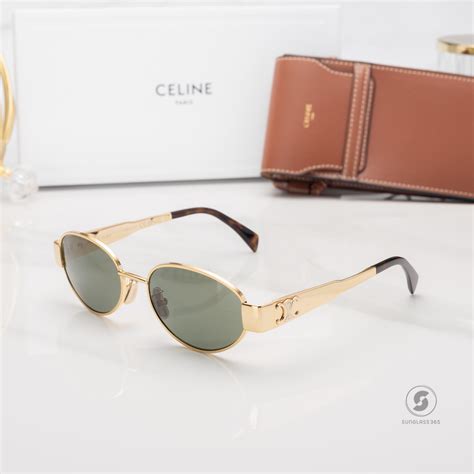 silver celine triomphe metal sunglasses|TRIOMPHE METAL 01 SUNGLASSES IN METAL .